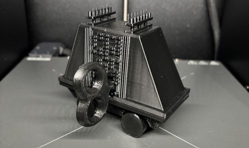 The final product, printed in PETG on my Prusa CORE ONE.